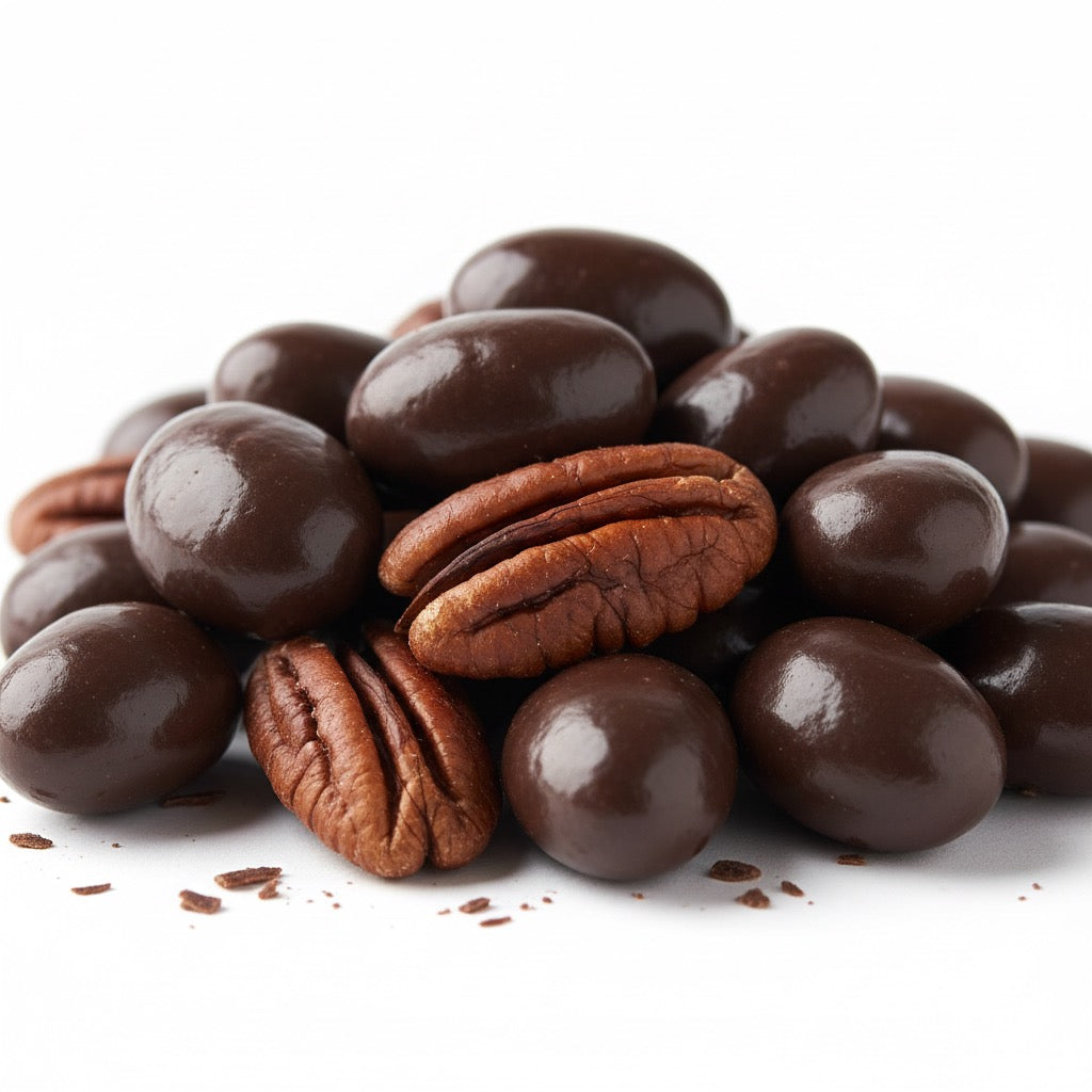 Dark Chocolate Pecans
