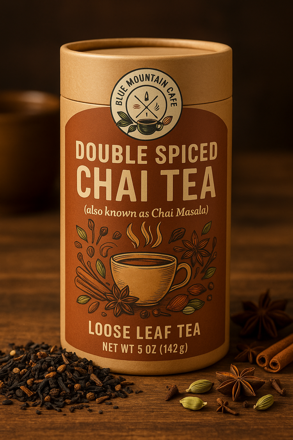 Double Spiced Chai Tea - Loose Leaf