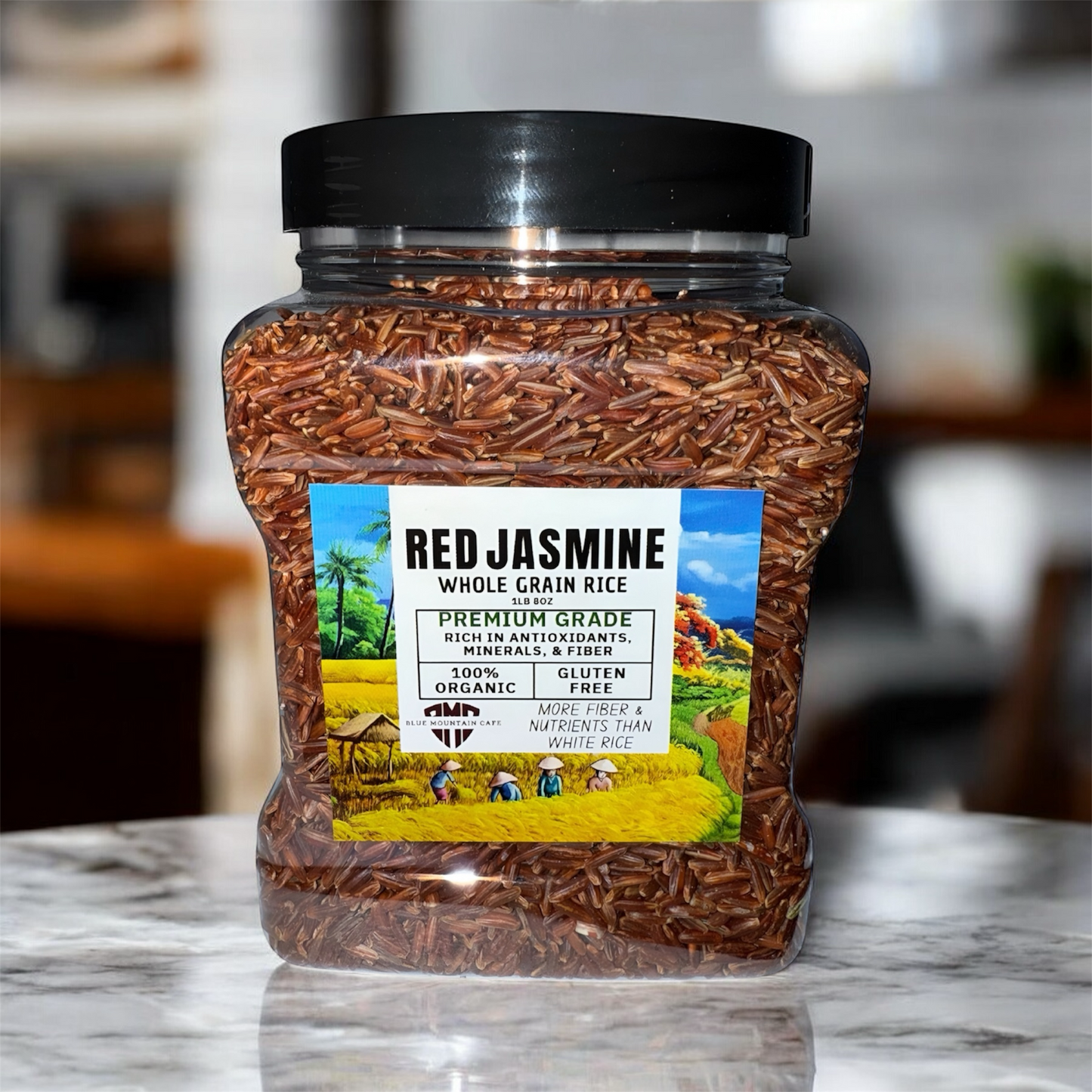 Red Jasmine Whole Grain Rice