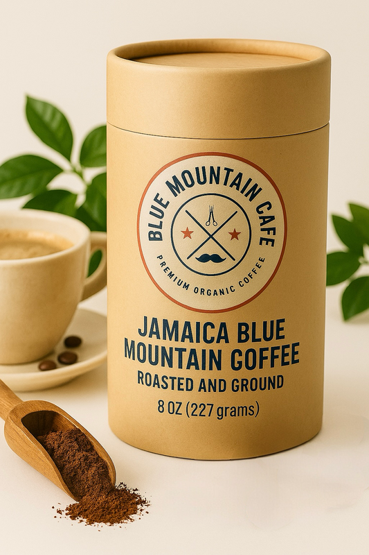 100% Jamaica Blue Mountain Coffee Ground 8oz