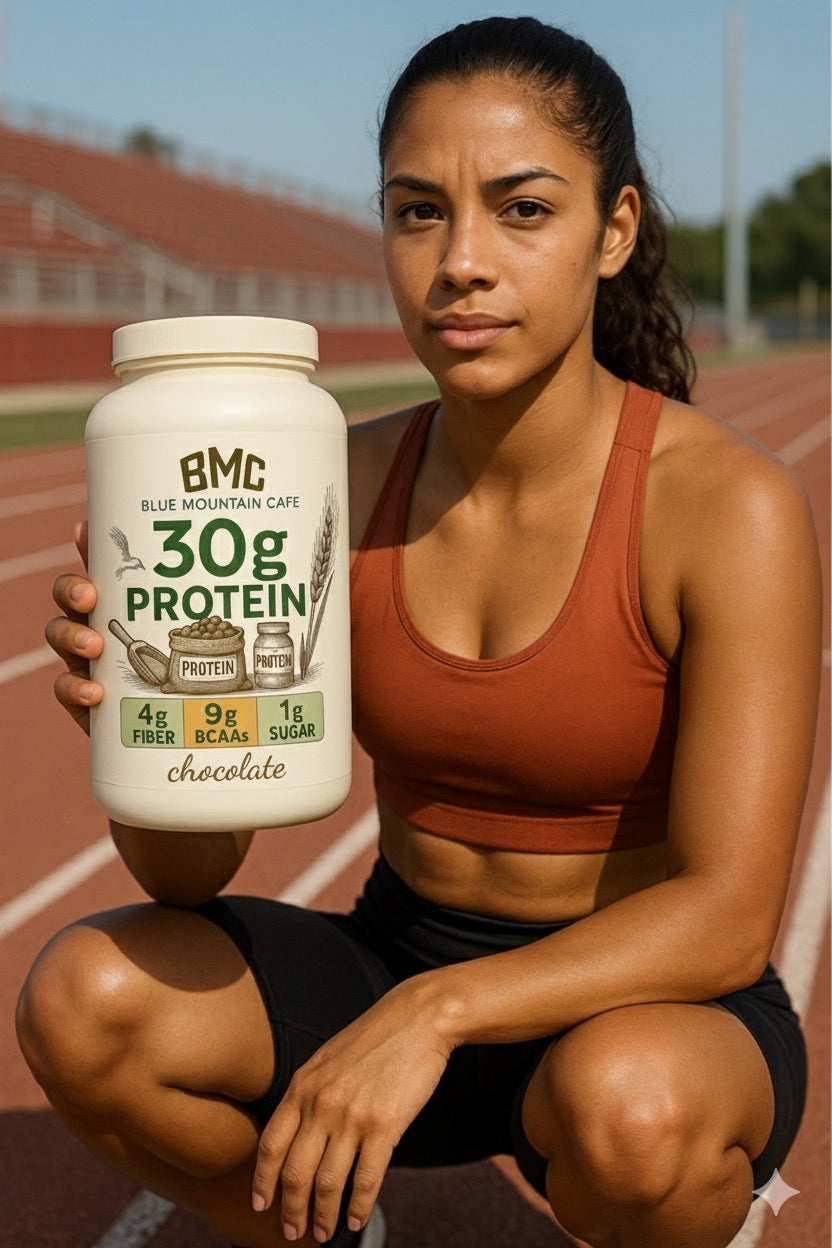 Blue Mountain Cafe® Chocolate Plant Protein 4.3 lbs