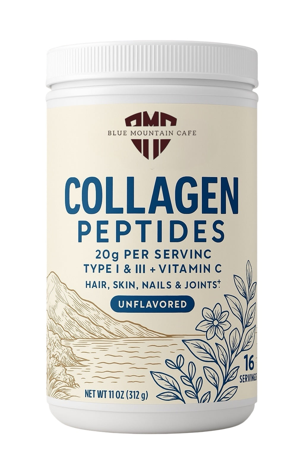 Blue Mountain Cafe® Collagen Peptides
